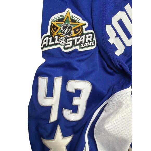 Reebok Authentic Boucher 2007 NHL All Star Dallas Stars  56 Jersey #43 - Picture 11 of 12